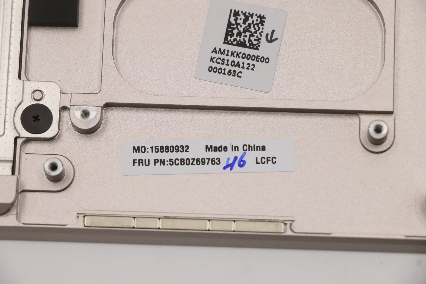 Lenovo Cover Upper Case Asm_Brl L 82B - 5CB0Z69763