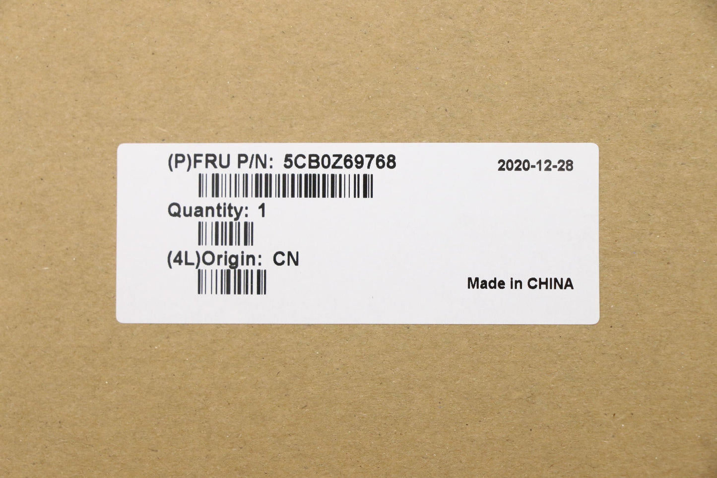 Lenovo Cover Upper Case Asm_Usa Engl - 5CB0Z69768