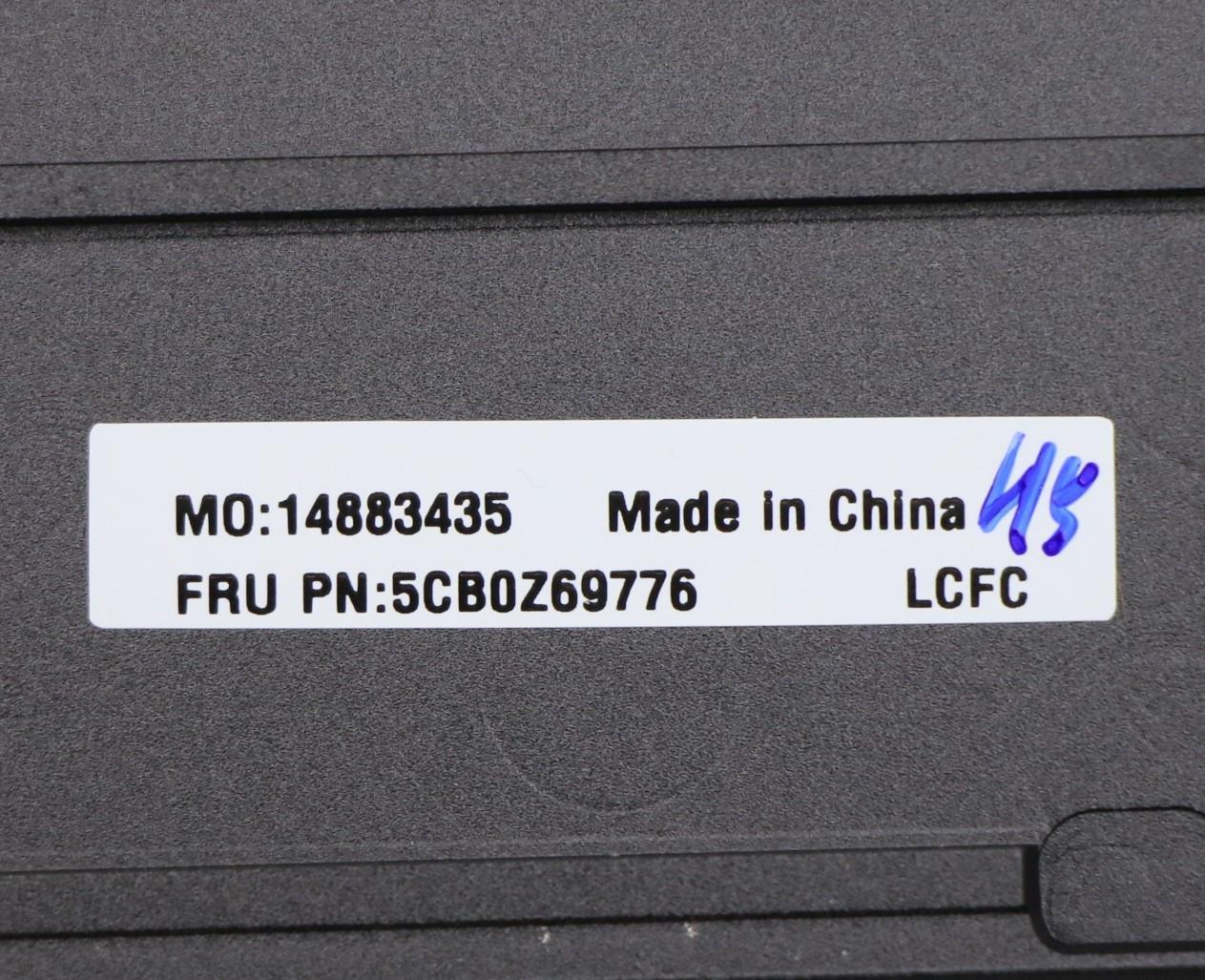Lenovo Cover Upper Case Asm_Hun L 82B - 5CB0Z69776