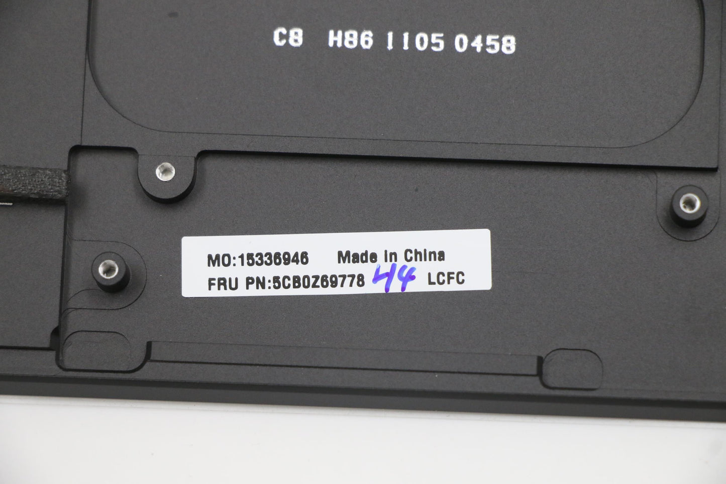 Lenovo Cover Upper Case Asm_Gre L 82B - 5CB0Z69778