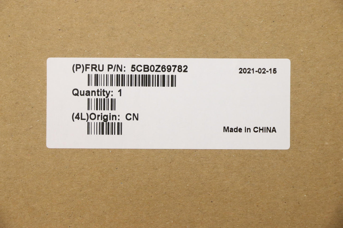 Lenovo Cover Upper Case Asm_Por L 82B - 5CB0Z69782