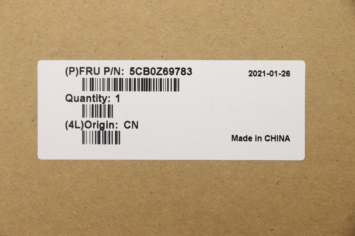 Lenovo Cover Upper Case Asm_Rus L 82B - 5CB0Z69783