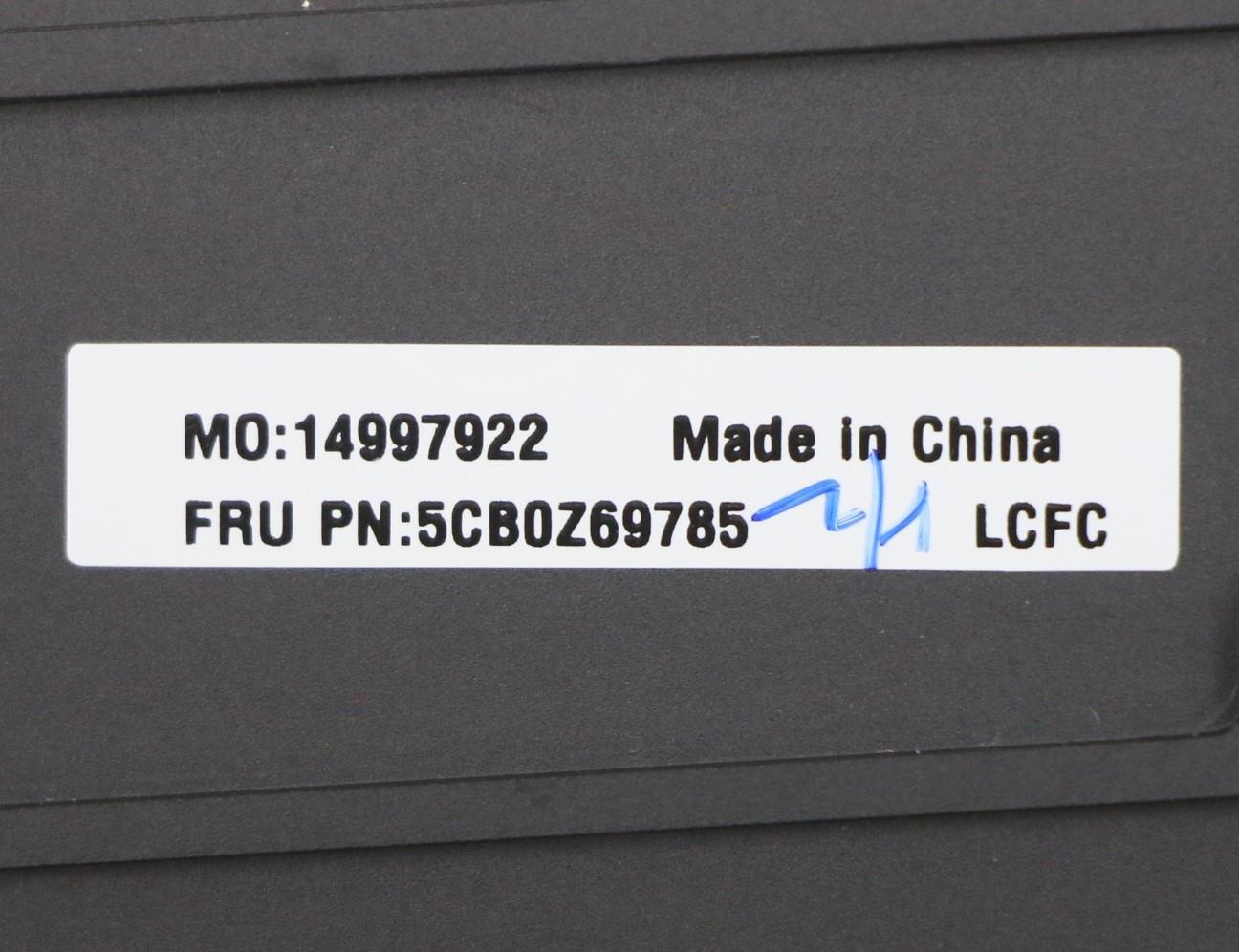 Lenovo Cover Upper Case Asm_Spa L 82B - 5CB0Z69785