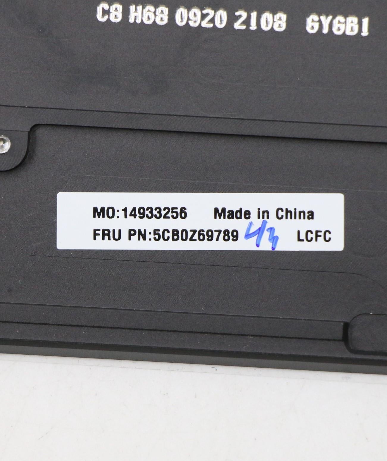 Lenovo Cover Upper Case Asm_Tur L 82B - 5CB0Z69789