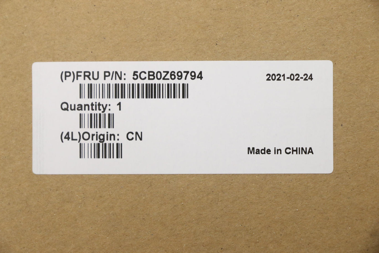 Lenovo Cover Upper Case Asm_Bul L 82B - 5CB0Z69794