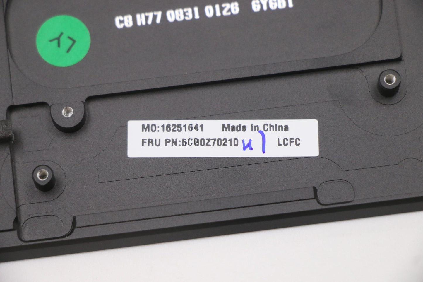 Lenovo Cover Upper Case Asm_Ukr L 82B - 5CB0Z70210