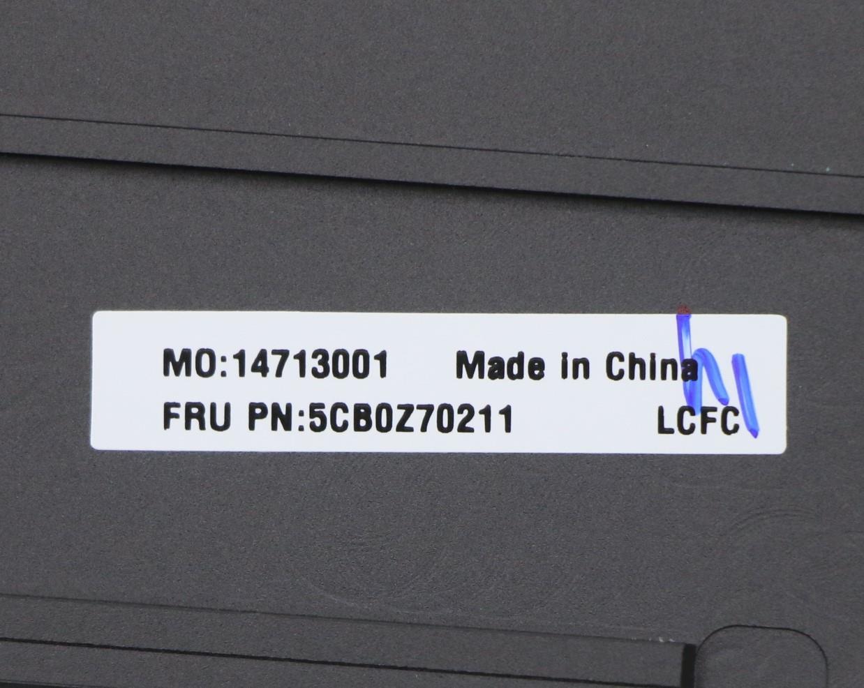 Lenovo C-Cover with Keyboard, USA English, Black, Backlight - 5CB0Z70211