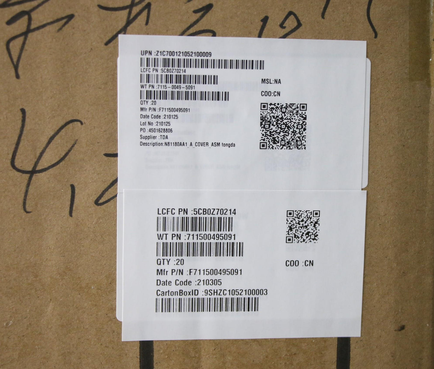 Lenovo Cover Lcd Cover Wt 82Ef A_Cove - 5CB0Z70214