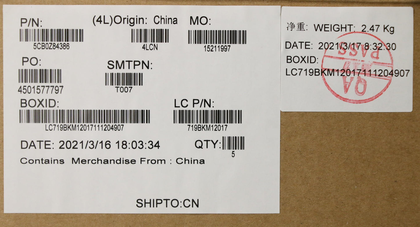 Lenovo C-Cover With Keyboard - 5CB0Z84386