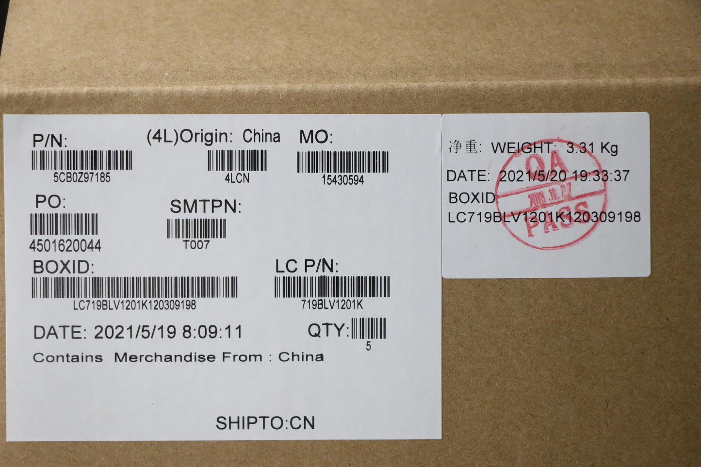 Lenovo Cover Uppercaseasm B 82Bc Bl R - 5CB0Z97185