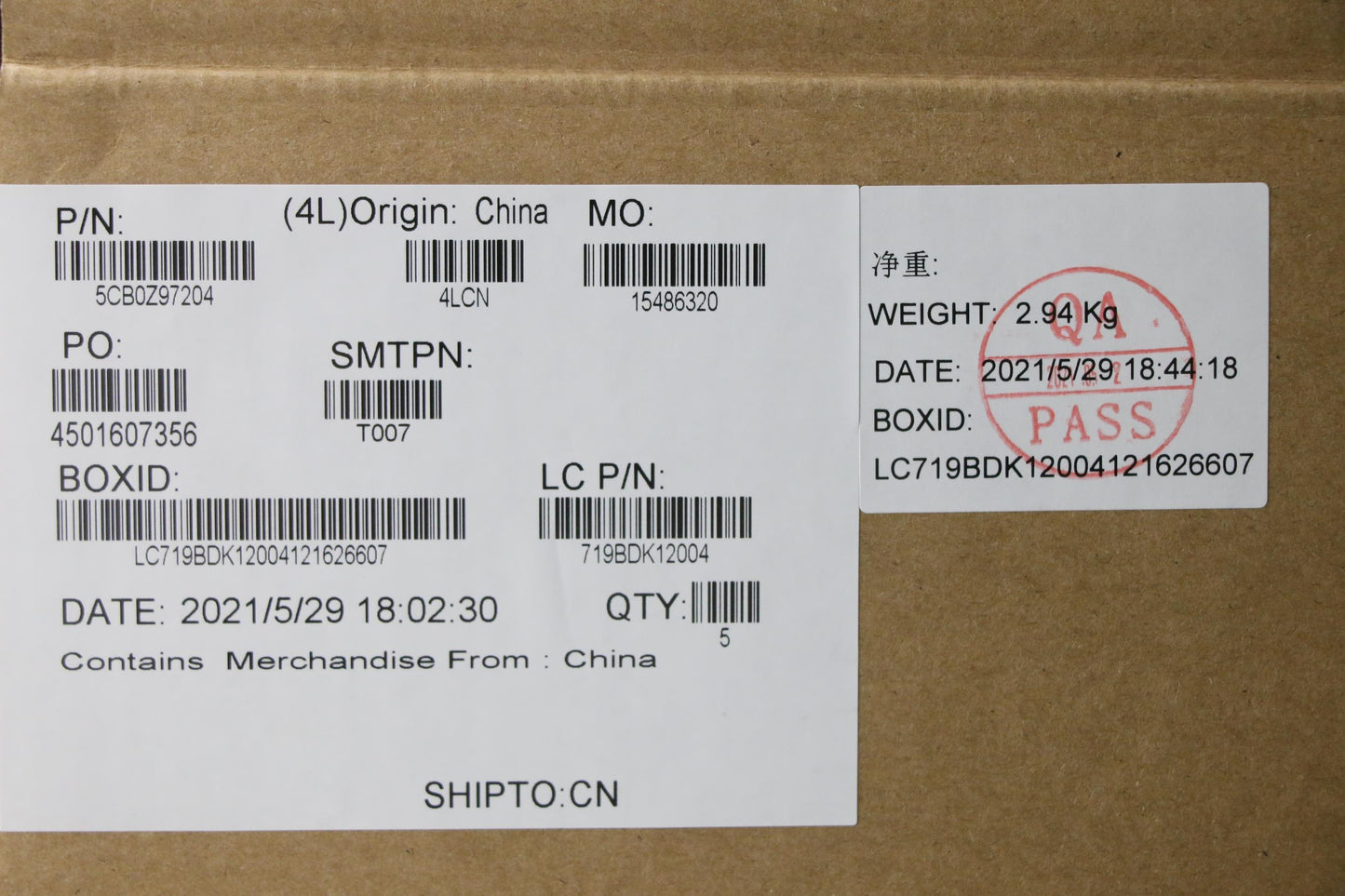 Lenovo Cover Upper Case Asm_Bul L82Fx - 5CB0Z97204