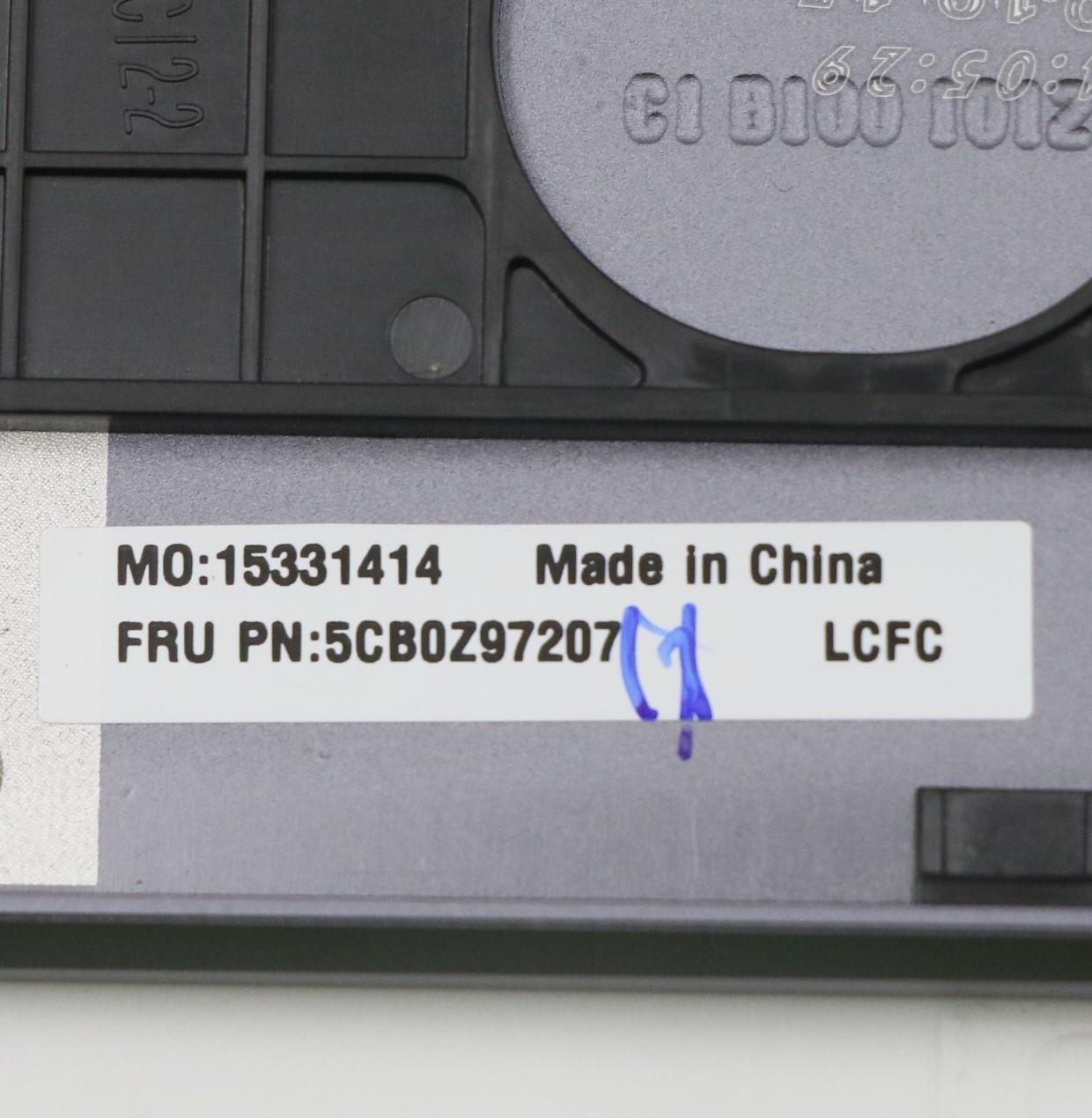 Lenovo Cover Upper Case Asm_Euro Eng - 5CB0Z97207