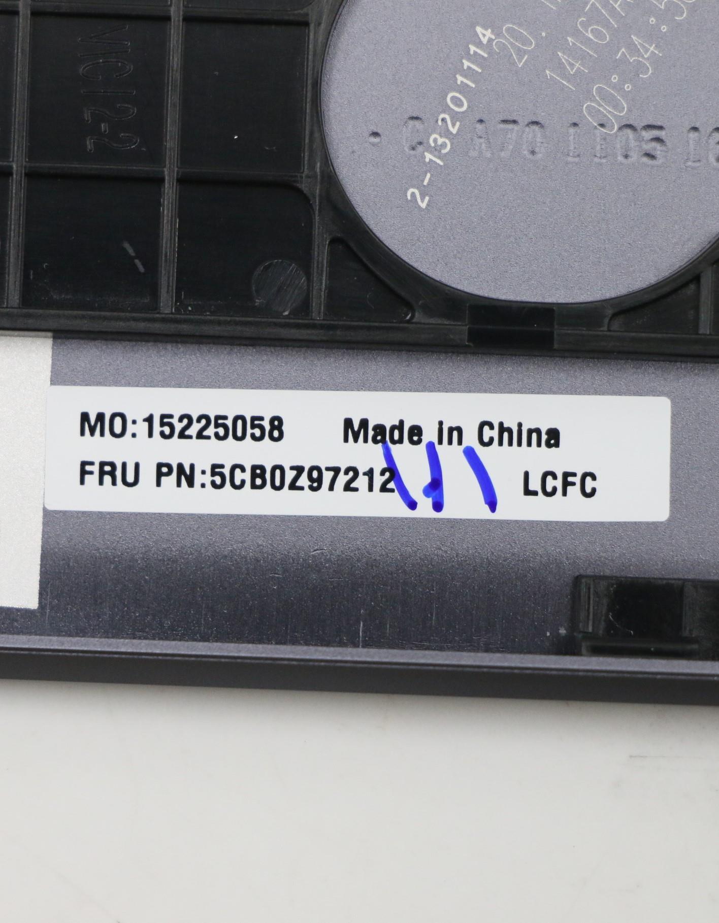 Lenovo Cover Upper Case Asm_Gre L82Fx - 5CB0Z97212