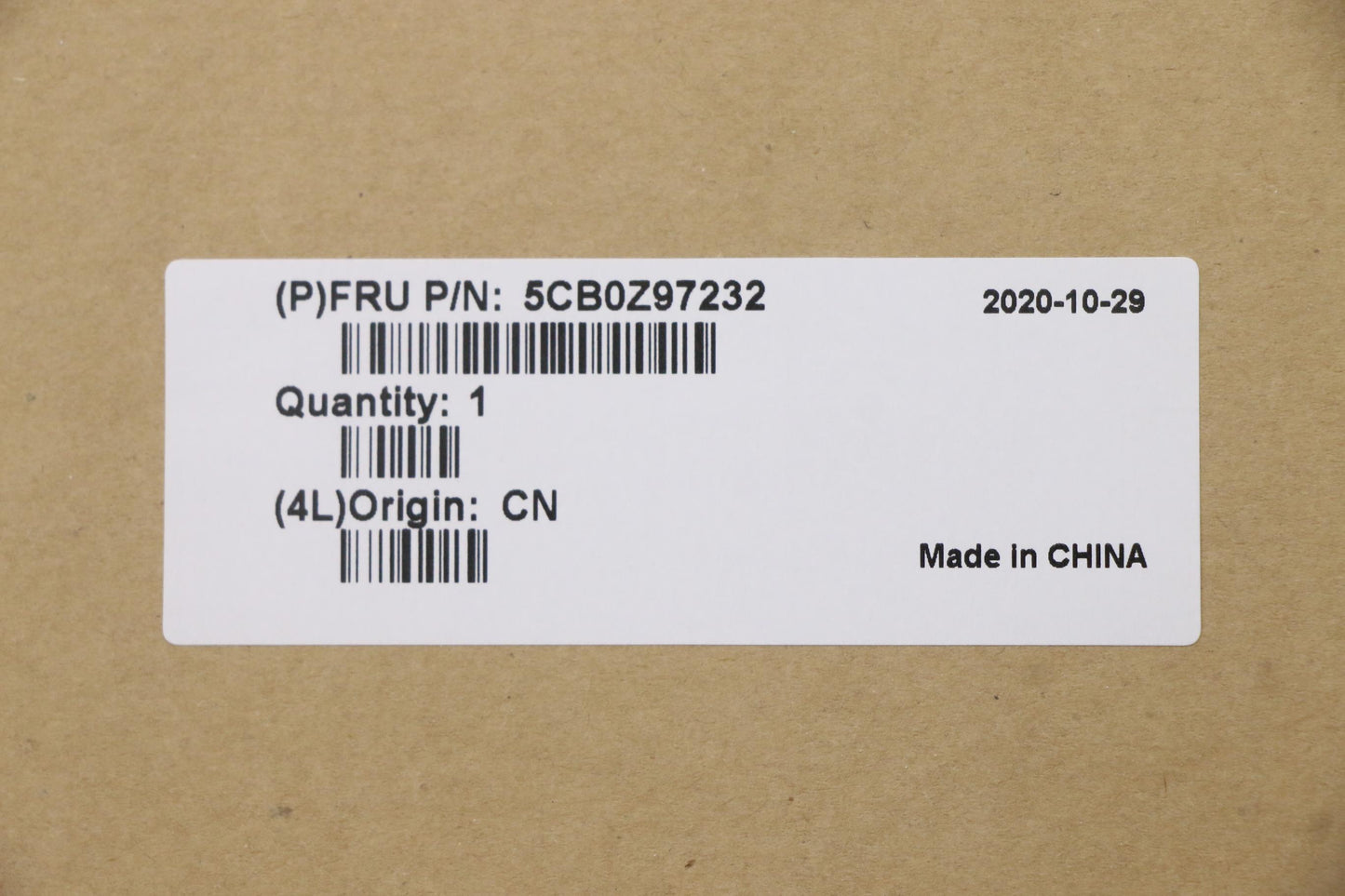 Lenovo Hinge Cover, Space Grey - 5CB0Z97232