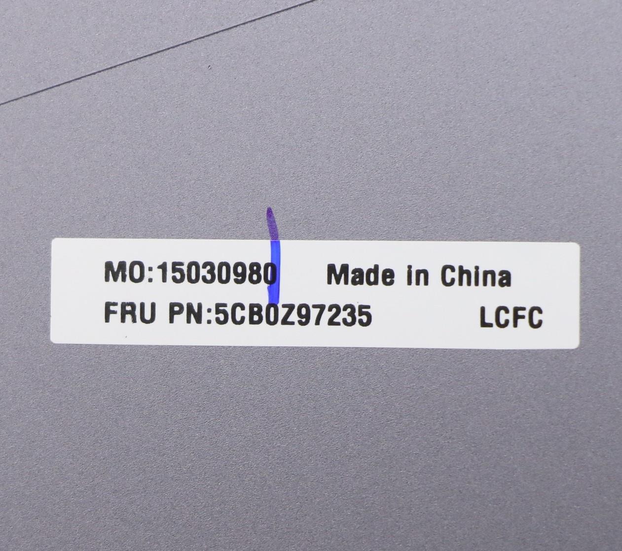 Lenovo Cover Lcd Cover L 82Fx _Mlr Gr - 5CB0Z97235