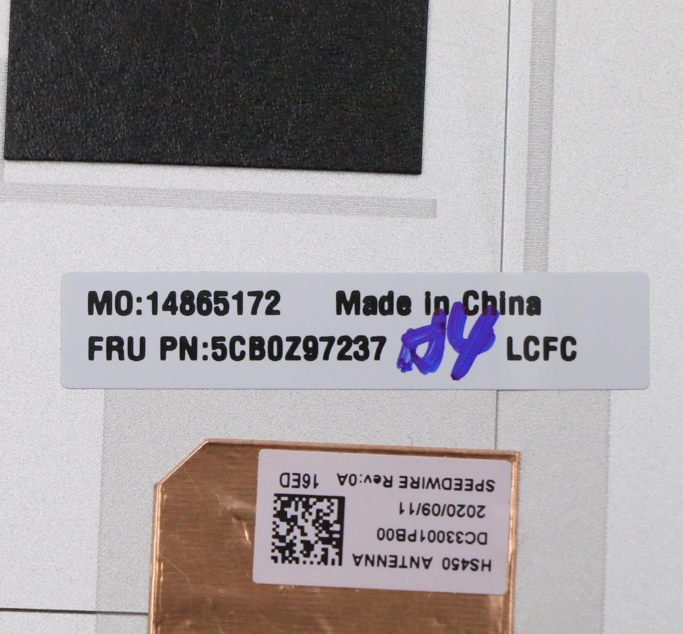 Lenovo Cover Lcd Cover L 82Fx _Mlr_Ls - 5CB0Z97237