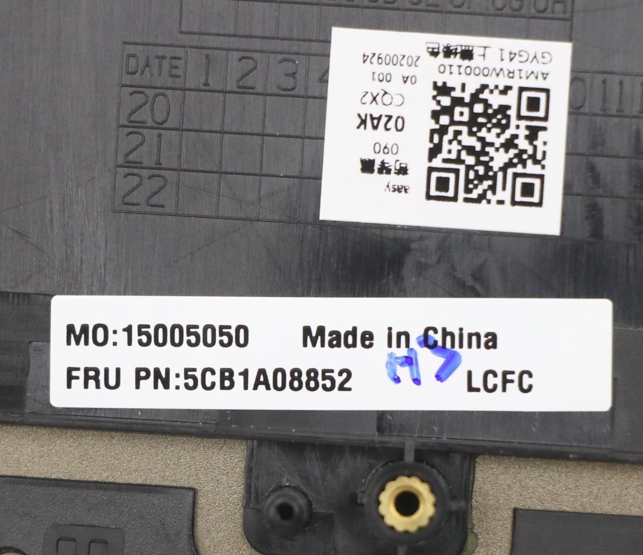 Lenovo Upper Case LA SPAL82BHDM - 5CB1A08852