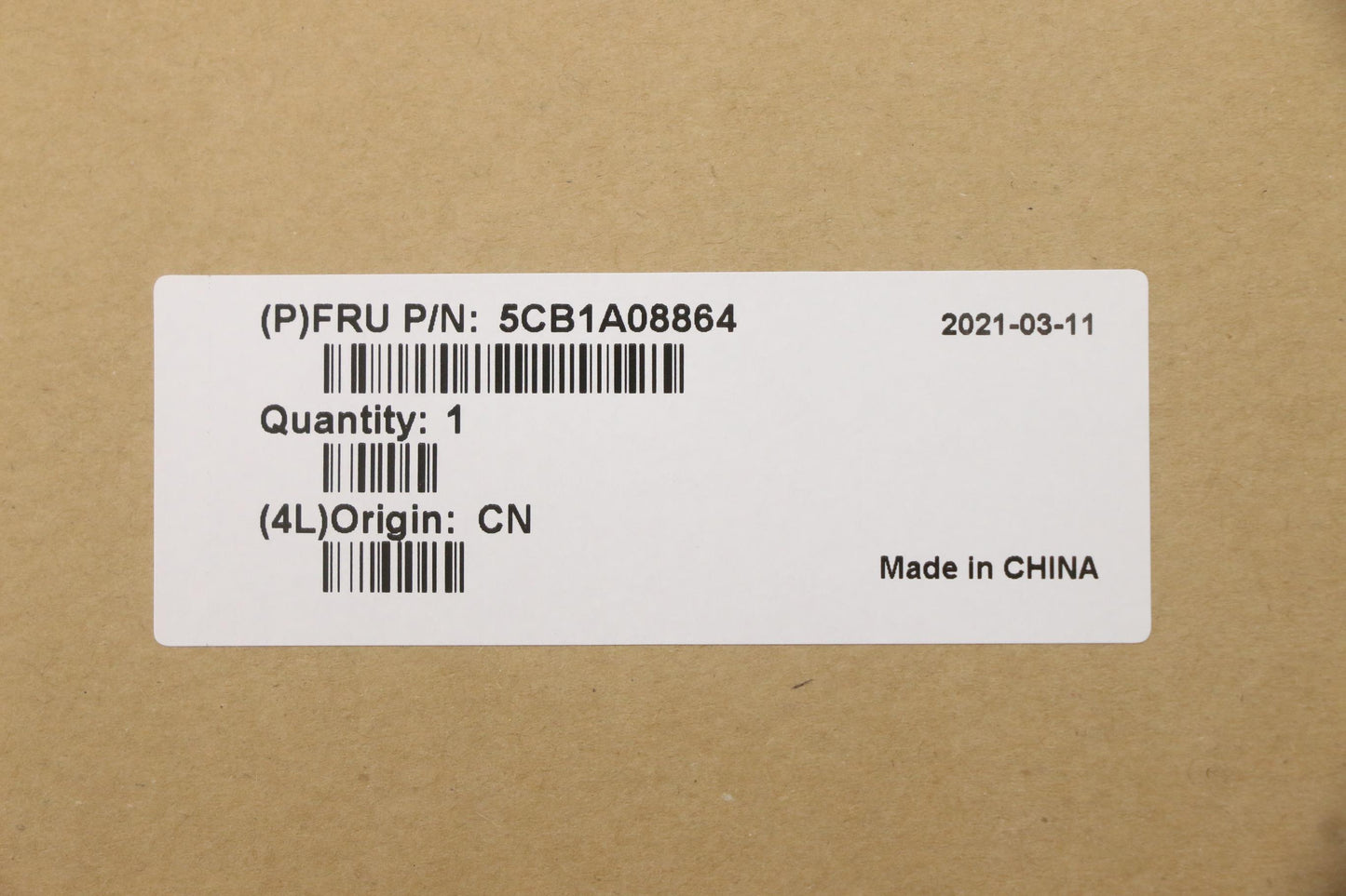 Lenovo Cover Upper Case Asm_Slv L82Bh - 5CB1A08864