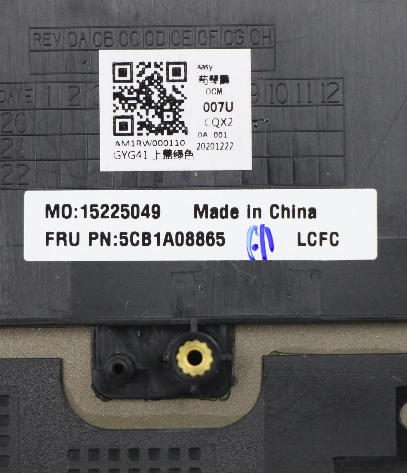 Lenovo Cover Upper Case Asm_Spa L82Bh - 5CB1A08865
