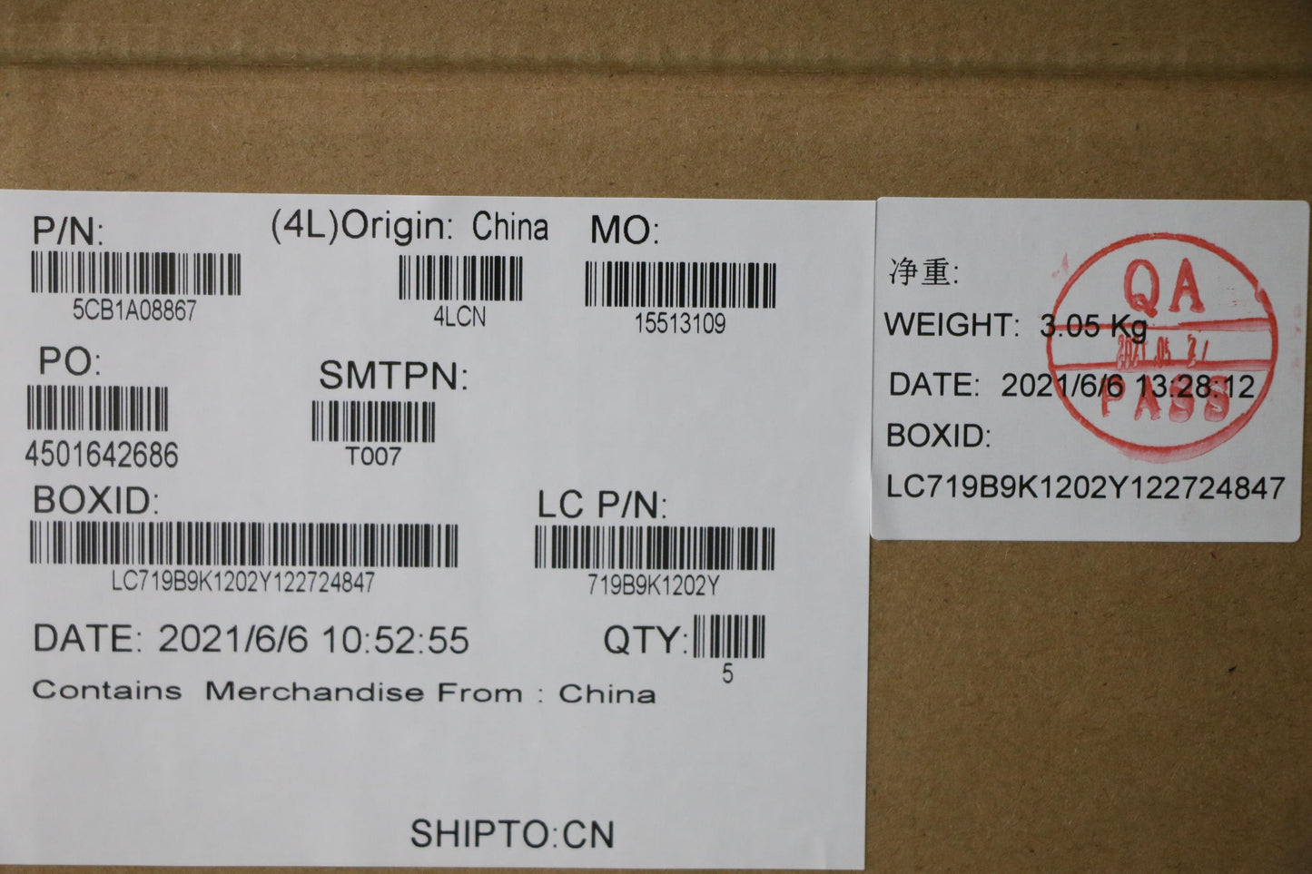 Lenovo Cover Upper Case Asm_Tc L82Bh - 5CB1A08867