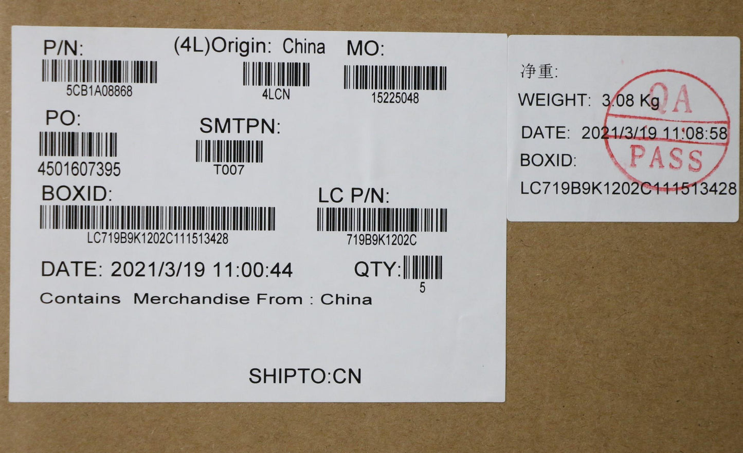 Lenovo Cover Upper Case Asm_Thai L82B - 5CB1A08868