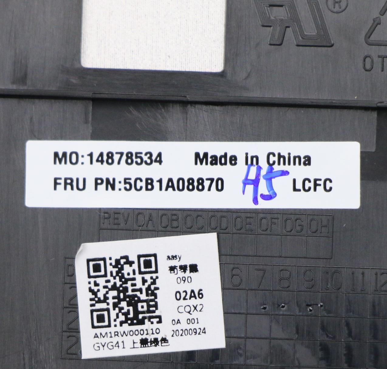 Lenovo Cover Upper Case Asm_Uke L82Bh - 5CB1A08870