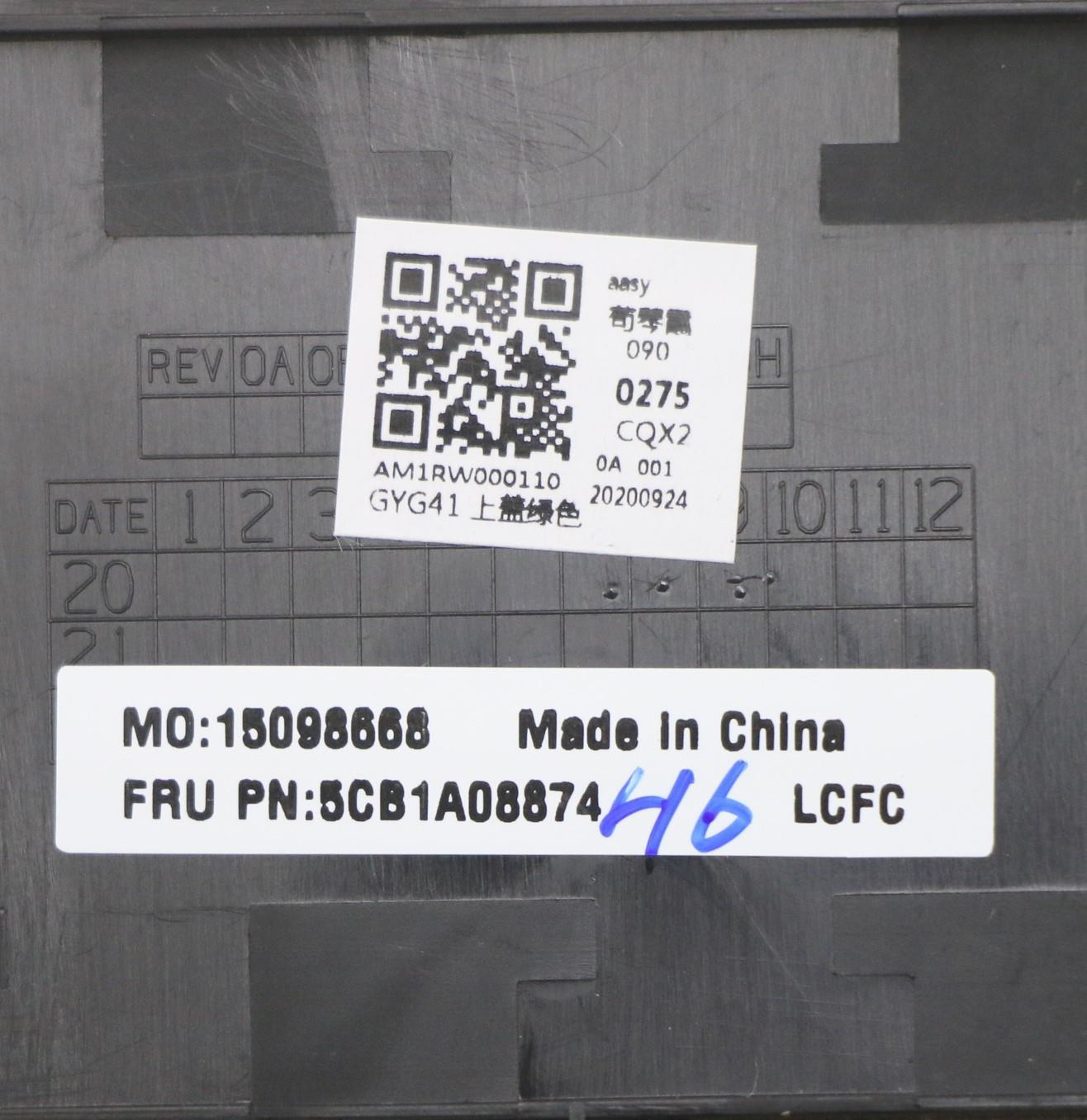 Lenovo Cover Upper Case Asm_Bul L82Bh - 5CB1A08874