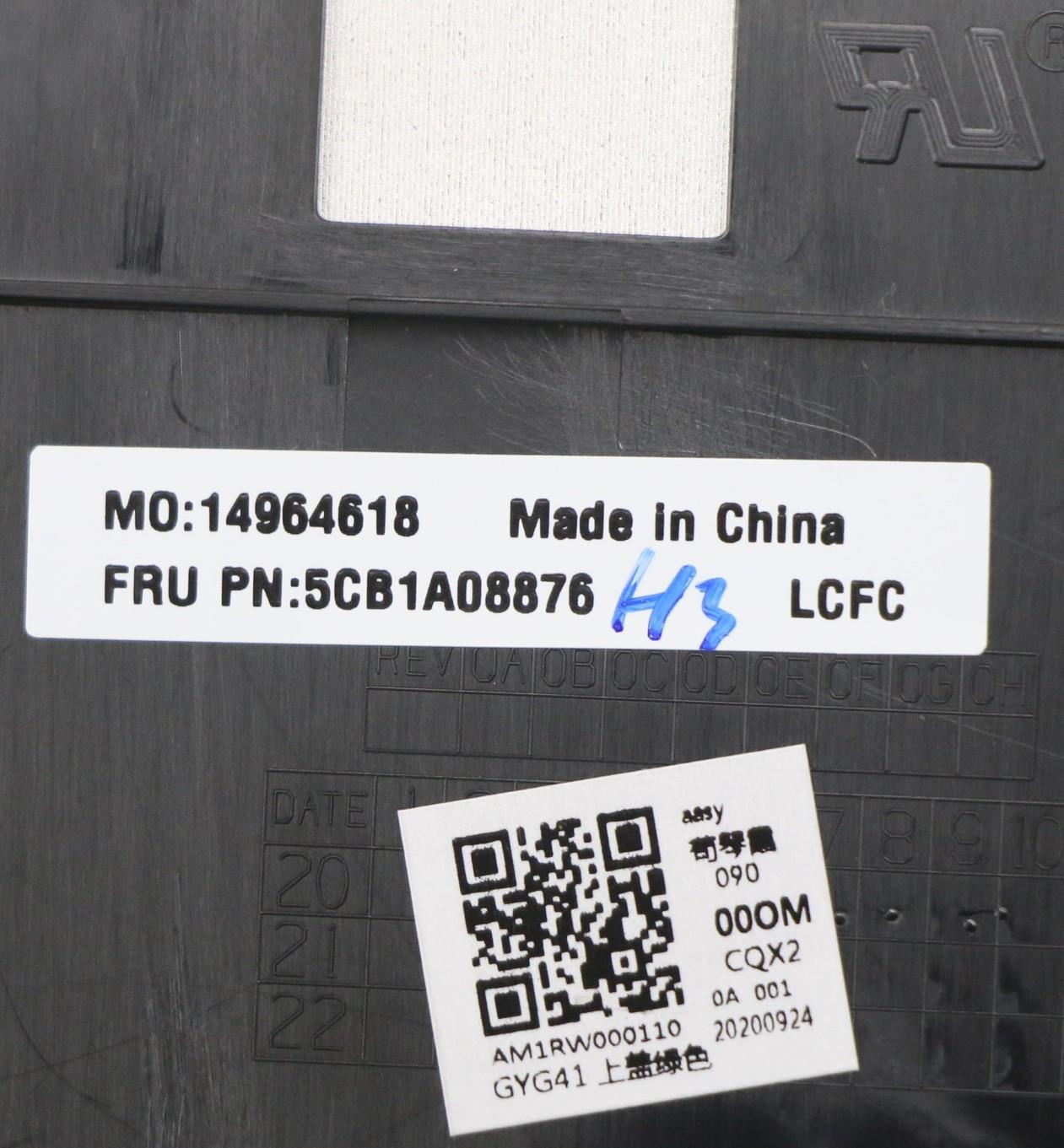 Lenovo Cover Upper Case Asm_Bel L82Bh - 5CB1A08876
