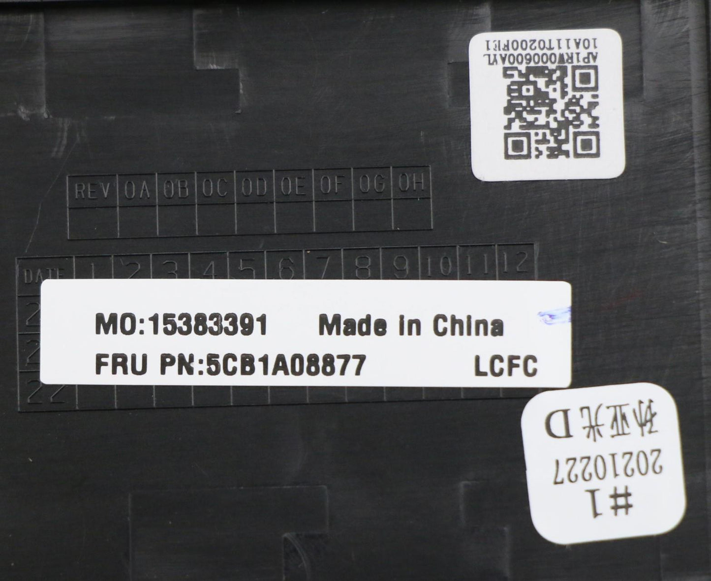Lenovo Cover Upper Case Asm_Ara L82Bh - 5CB1A08877