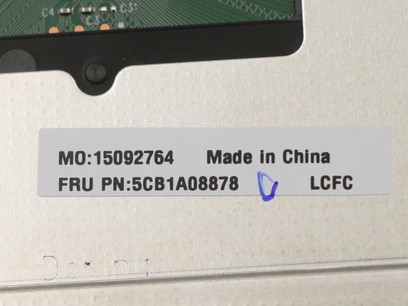 Lenovo Cover Upper Case Asm_Fra L82Bh - 5CB1A08878