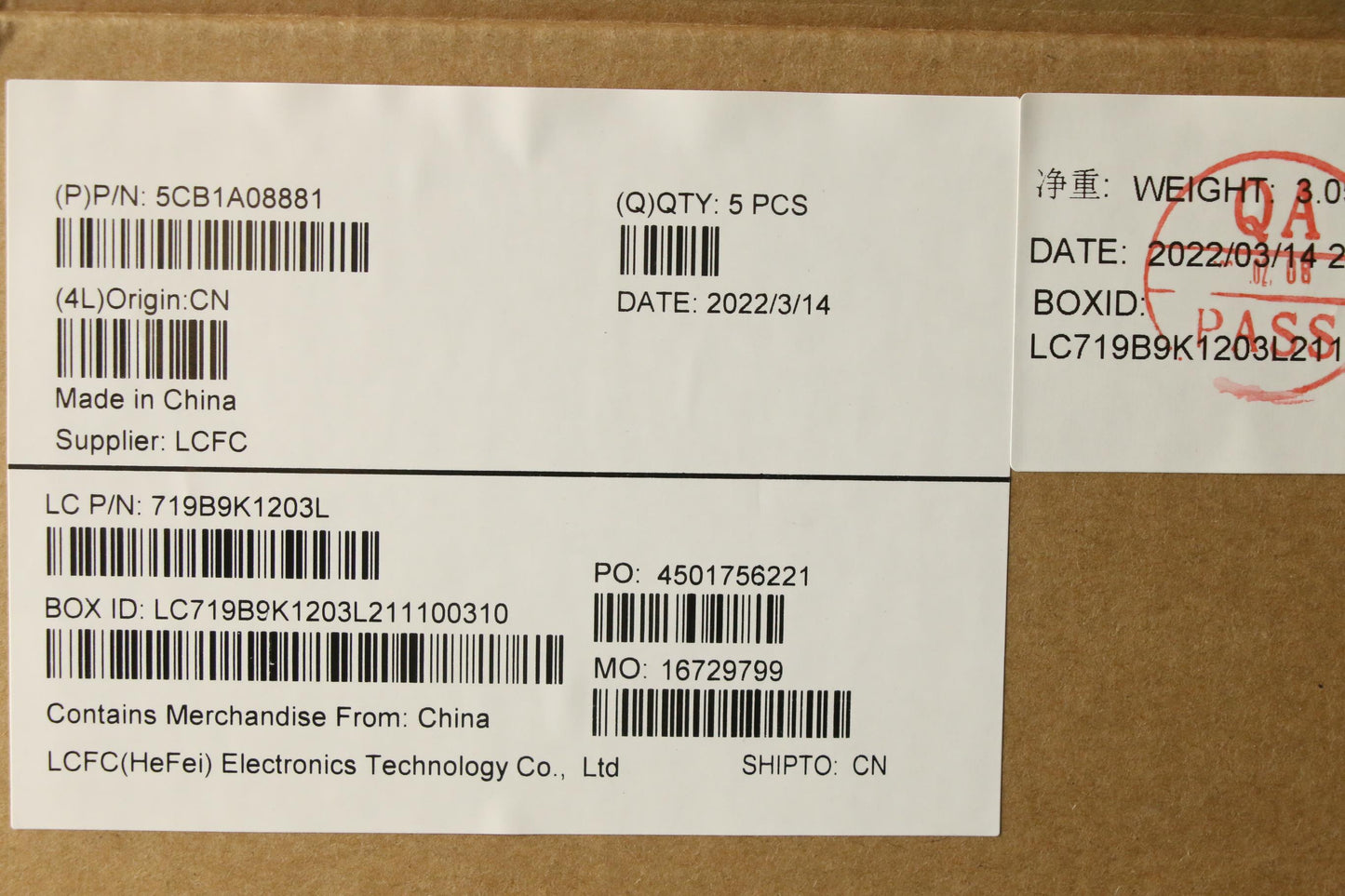 Lenovo Cover Uppercaseasm_Fra/Ara L82 - 5CB1A08881