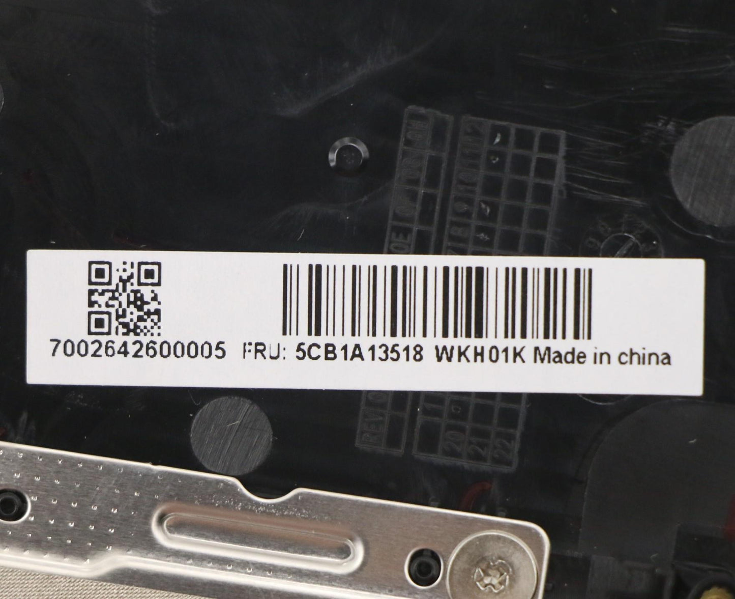 Lenovo Cover Upper C81Ym Al_Sil Fp Nb - 5CB1A13518