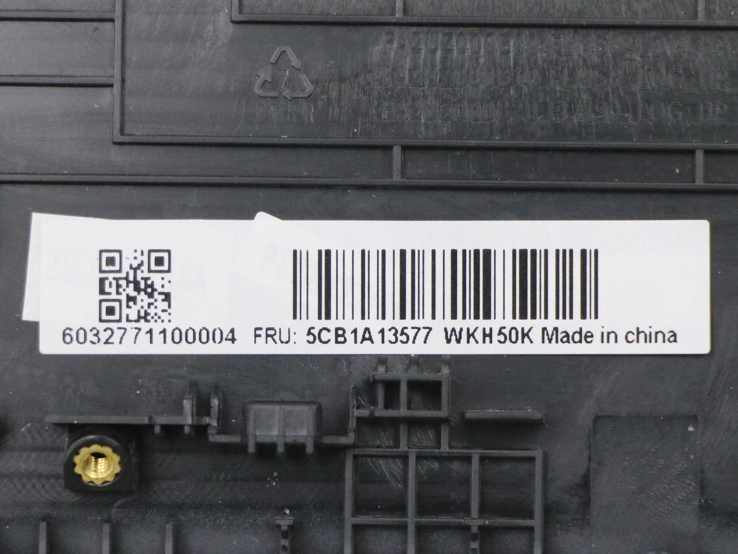 Lenovo Cover Upper C81Ym Pl_Blk Fp Nb - 5CB1A13577