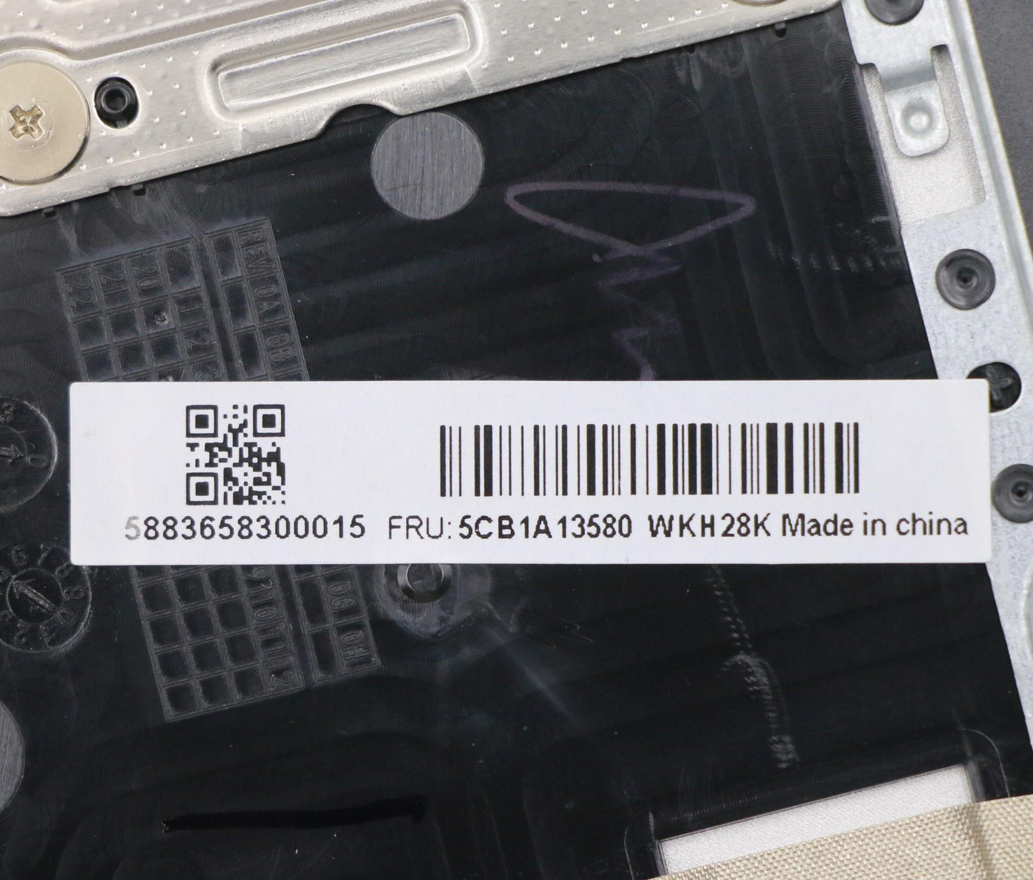 Lenovo Cover Upper C81Ym Al_Sil Fp Nb - 5CB1A13580