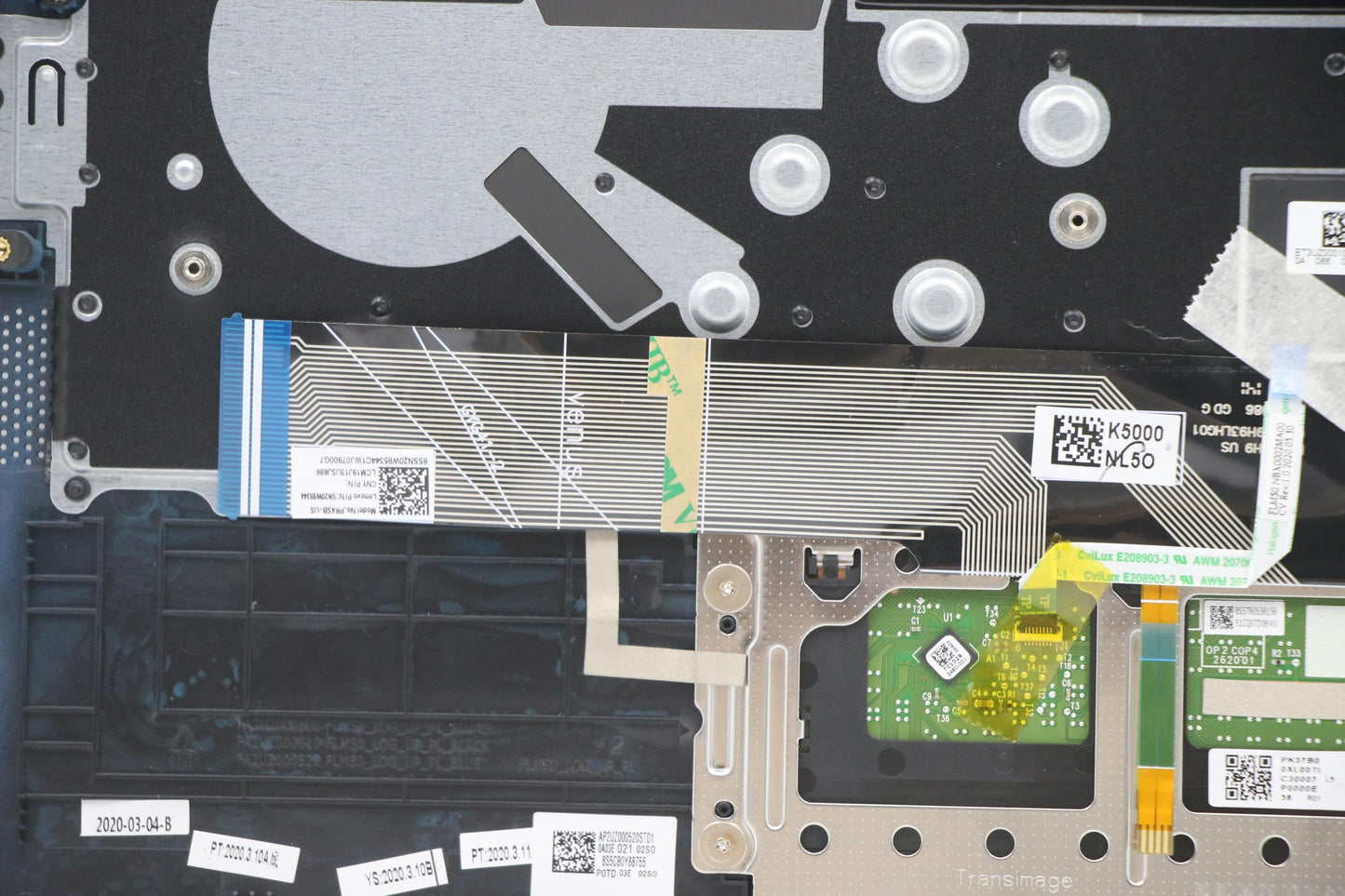 Lenovo Cover Upper C81Ym Pl_Blu Fp Bl - 5CB1A13658