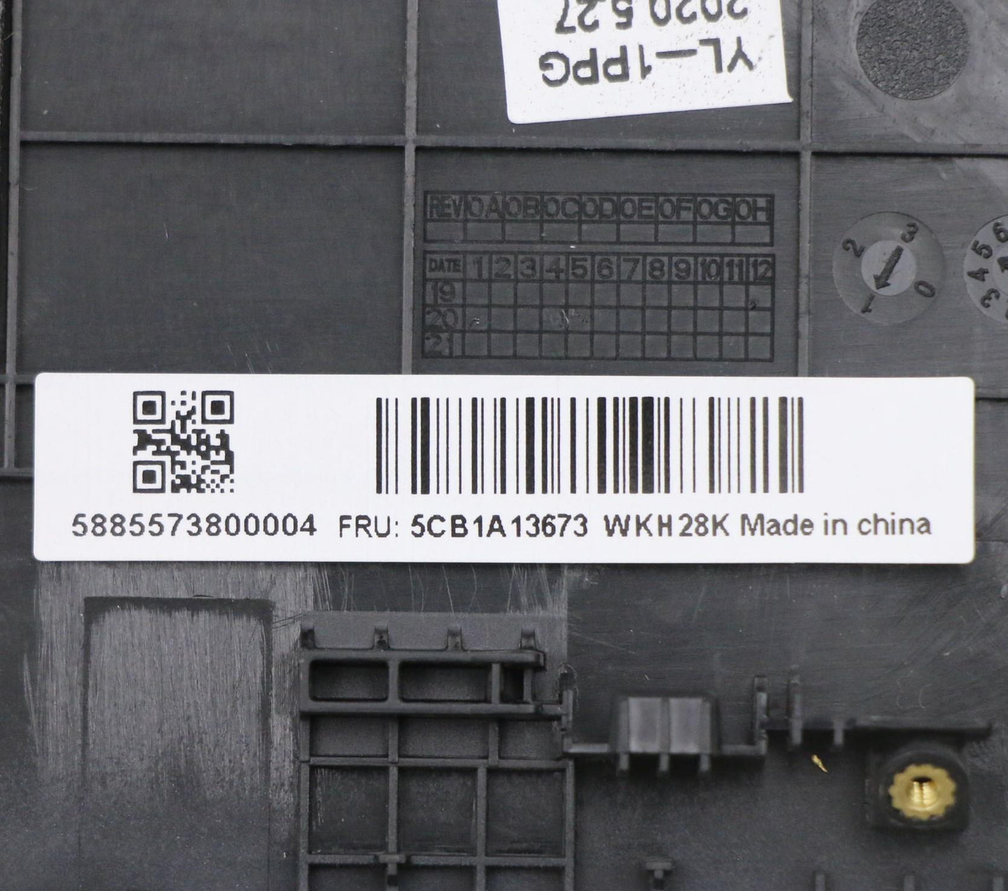 Lenovo Cover Upper C81Ym Pl_Blk Nfp B - 5CB1A13673