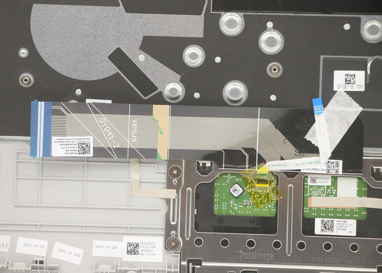 Lenovo Cover Upper C81Ym Pl_Sil Fp Nb - 5CB1A13699