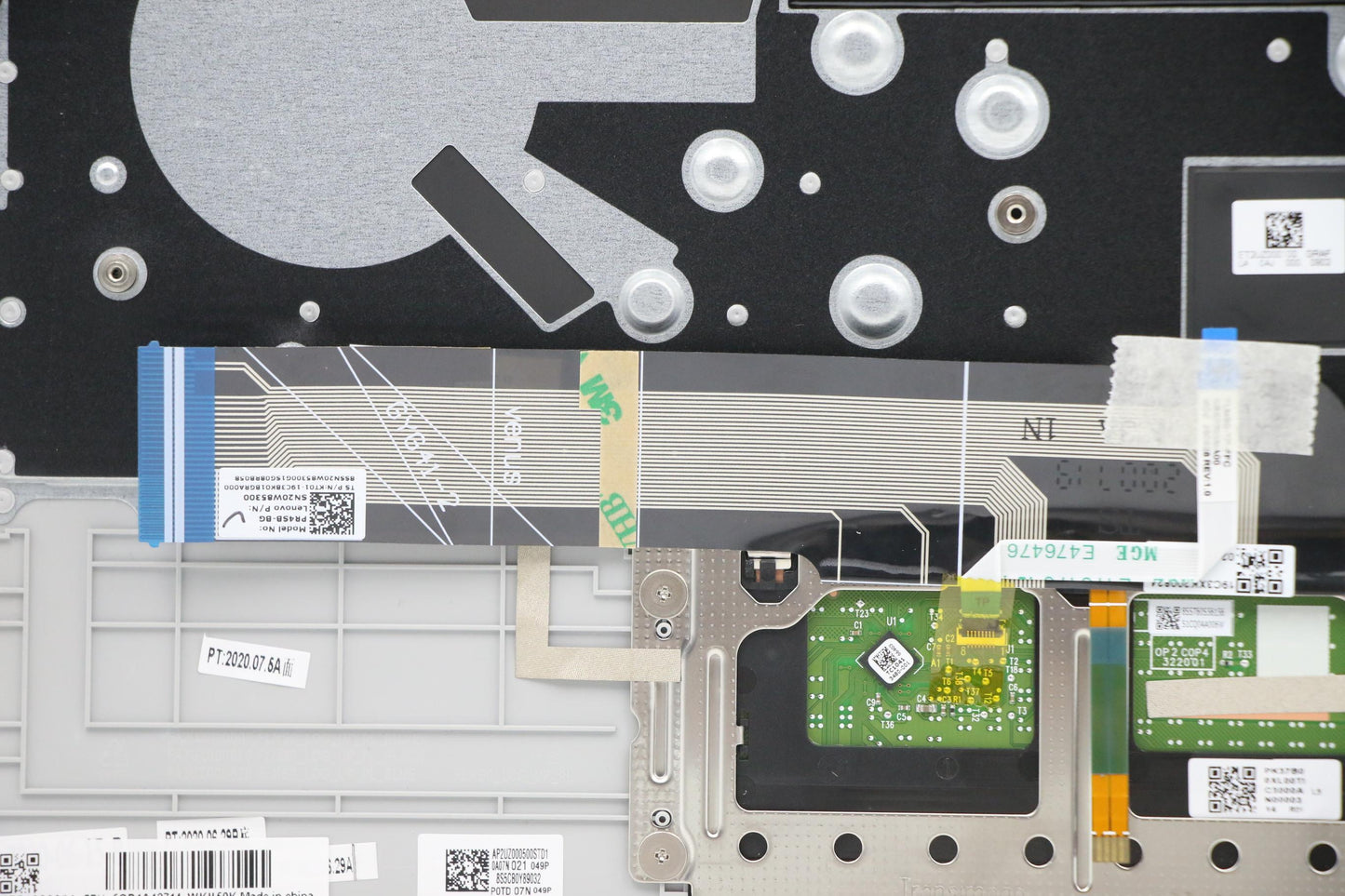 Lenovo Cover Upper C81Ym Pl_Sil Fp Bl - 5CB1A13714