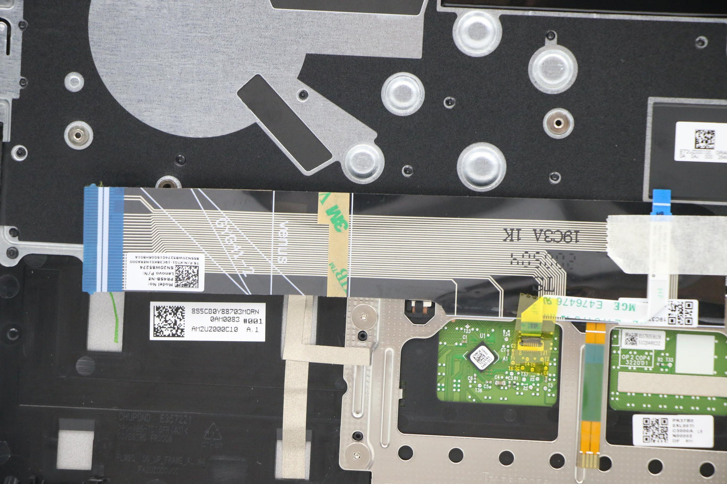 Lenovo Cover Upper C81Ym Al_Blk Fp Bl - 5CB1A13720