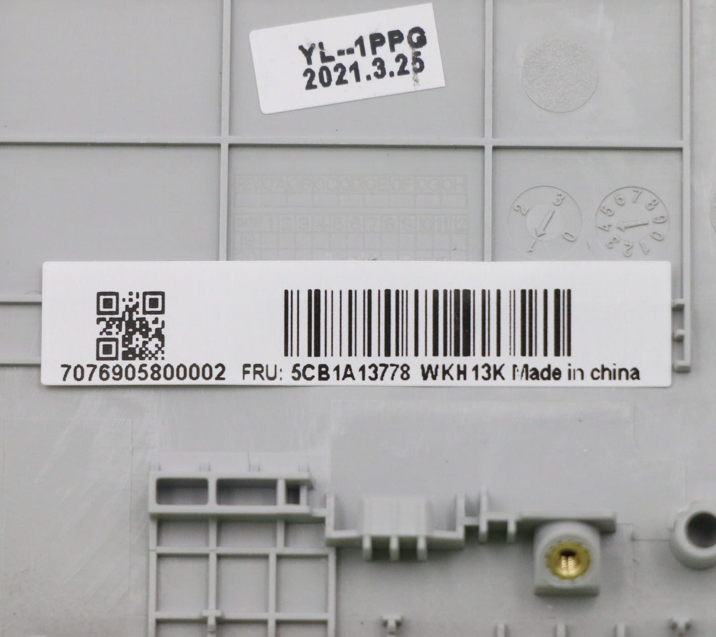 Lenovo Cover Upper C81Ym Pl_Sil Fp Bl - 5CB1A13778