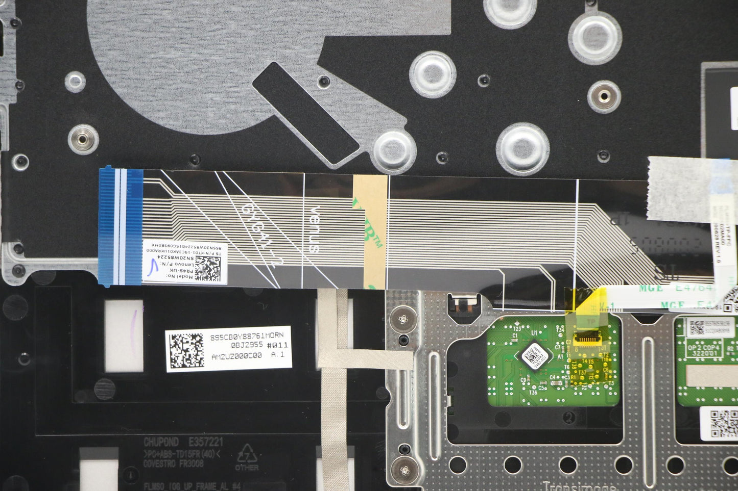 Lenovo Cover Upper C81Ym Al_Sil Fp Nb - 5CB1A13812