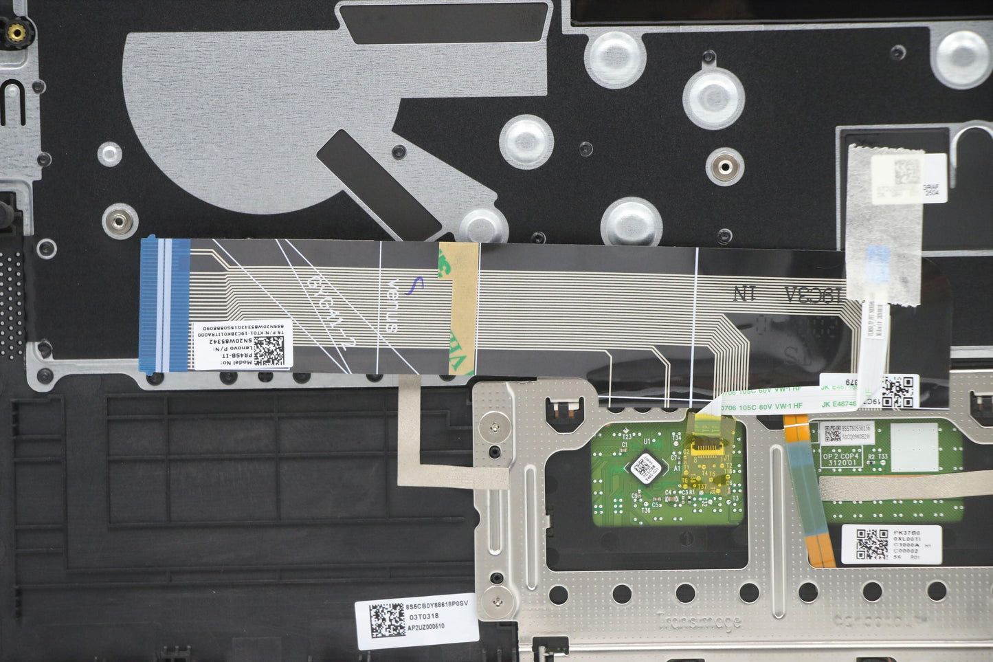 Lenovo Cover Upper C81Ym Pl_Blk Fp Bl - 5CB1A13822