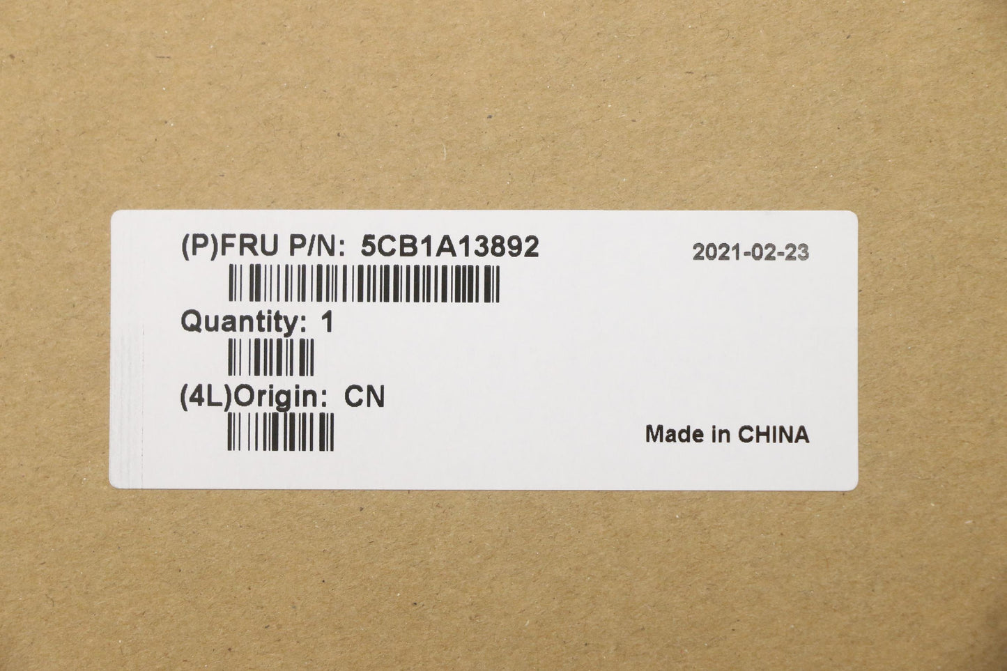 Lenovo Cover Upper C81Ym Pl_Blk Fp Bl - 5CB1A13892