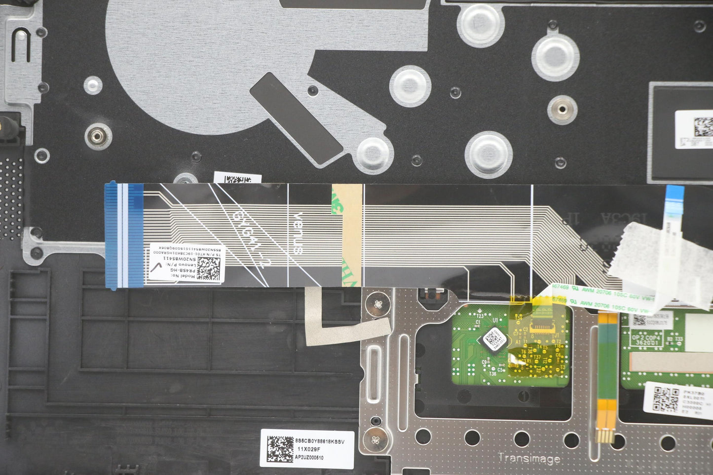 Lenovo Cover Upper C81Ym Pl_Blk Fp Bl - 5CB1A13892