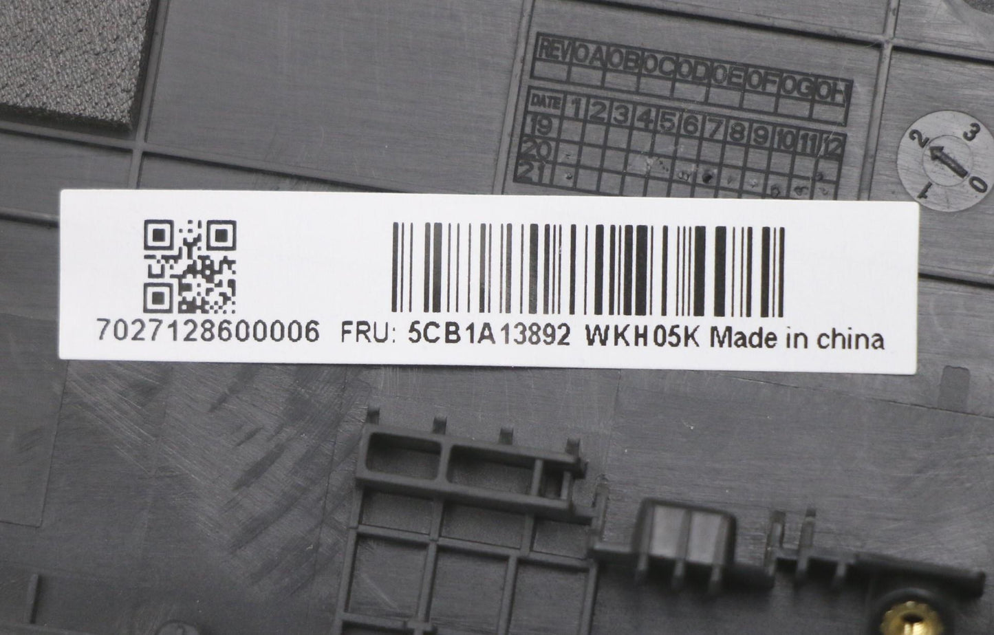 Lenovo Cover Upper C81Ym Pl_Blk Fp Bl - 5CB1A13892