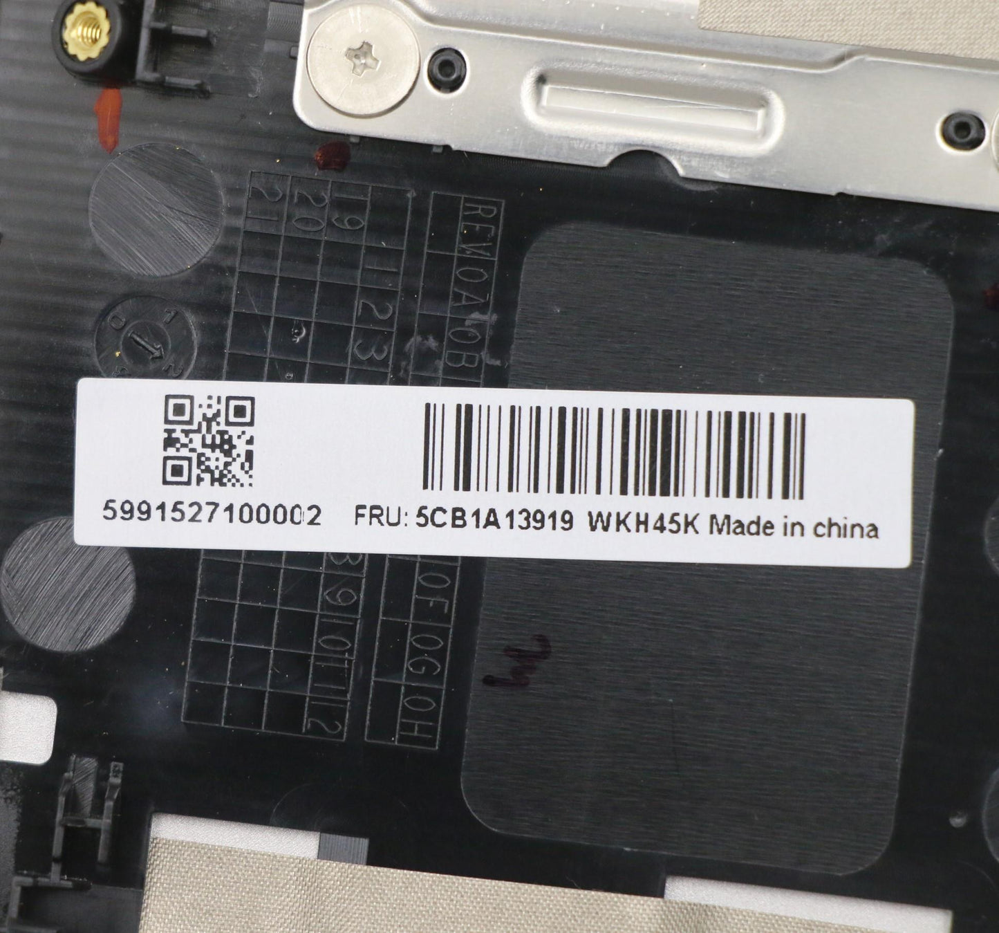 Lenovo Cover Upper C81Ym Al_Sil Fp Nb - 5CB1A13919