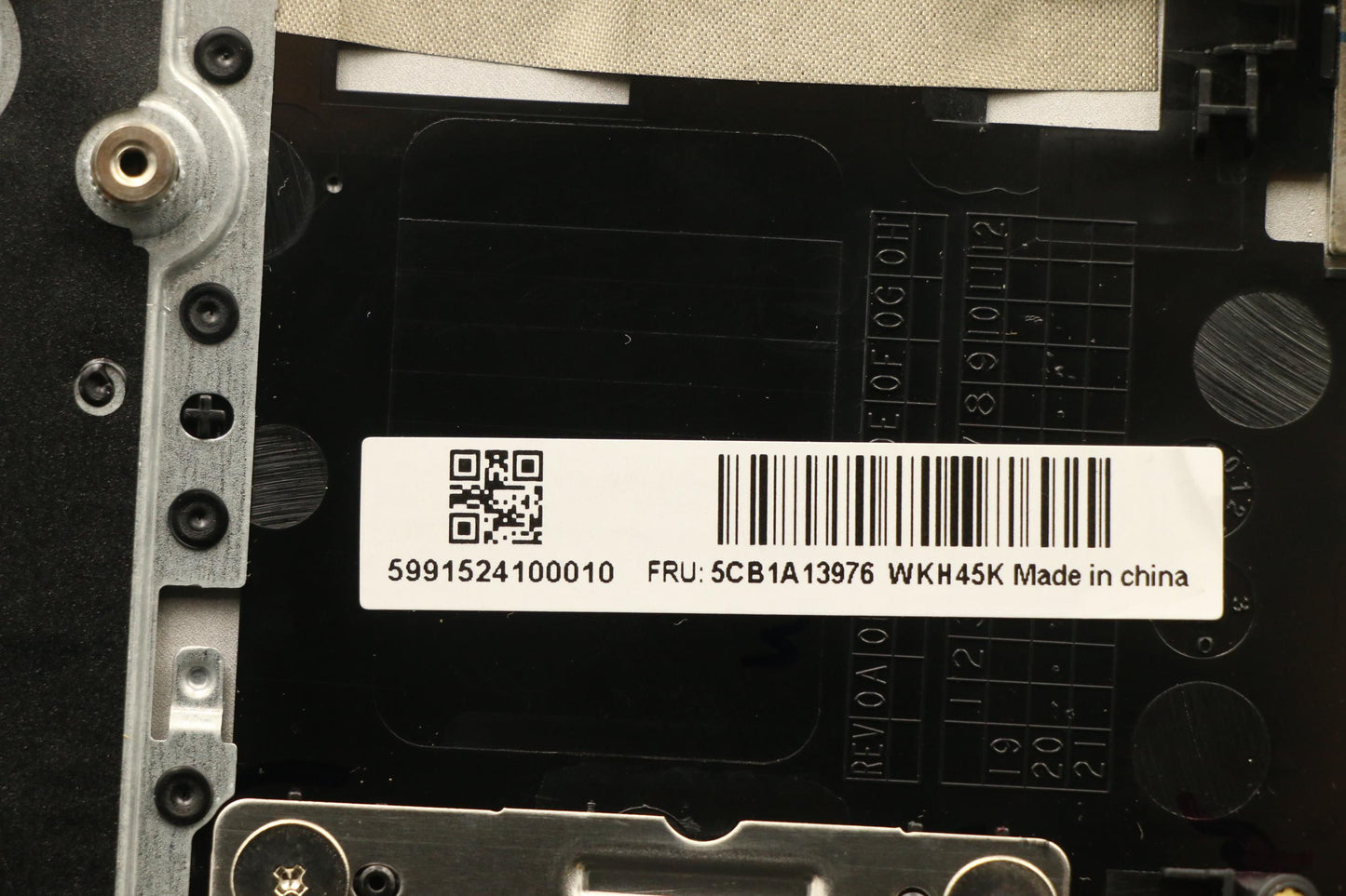Lenovo Cover Upper C81Ym Al_Sil Fp Bl - 5CB1A13976