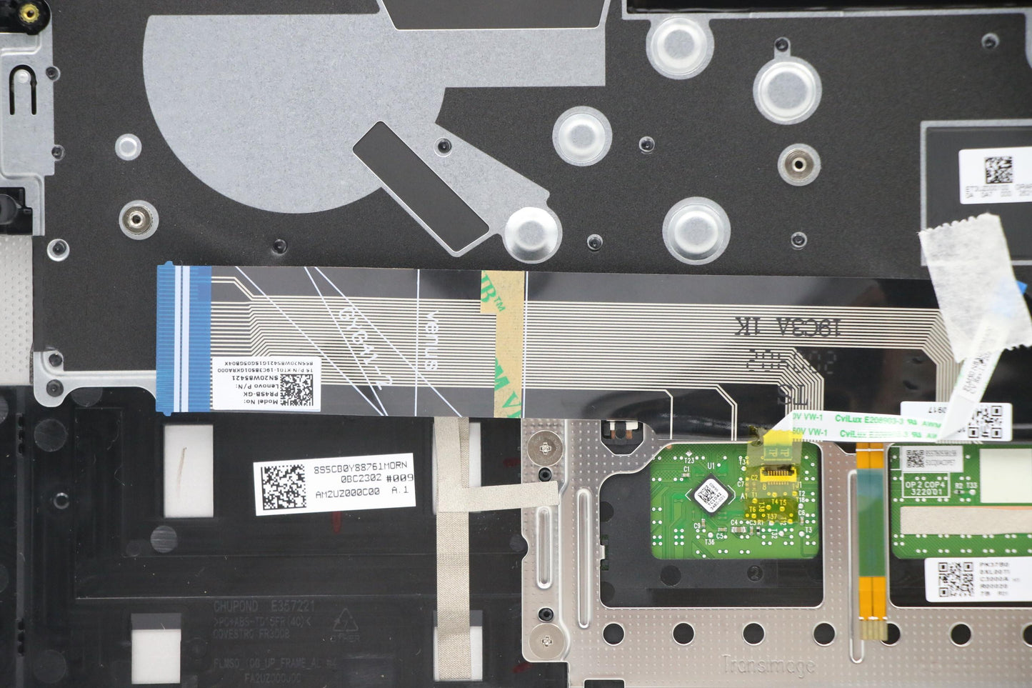 Lenovo Cover Upper C81Ym Al_Sil Fp Bl - 5CB1A14018