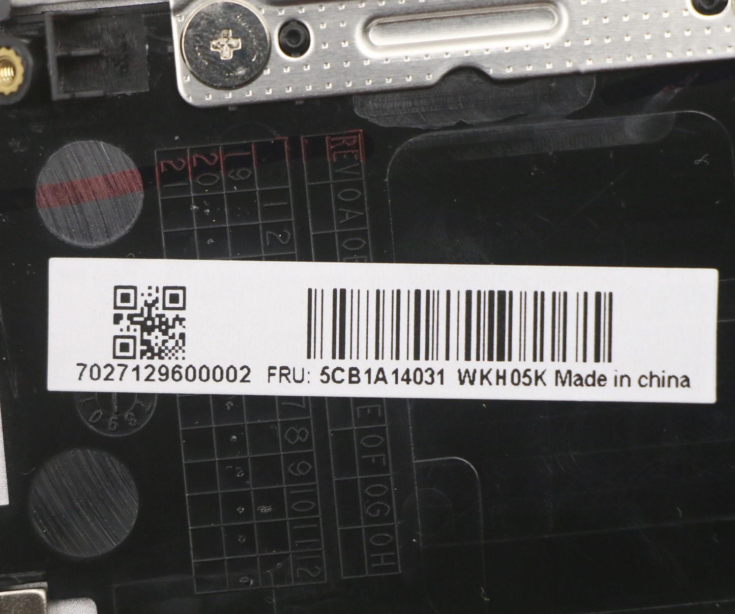 Lenovo Cover Upper C81Ym Al_Sil Fp Nb - 5CB1A14031