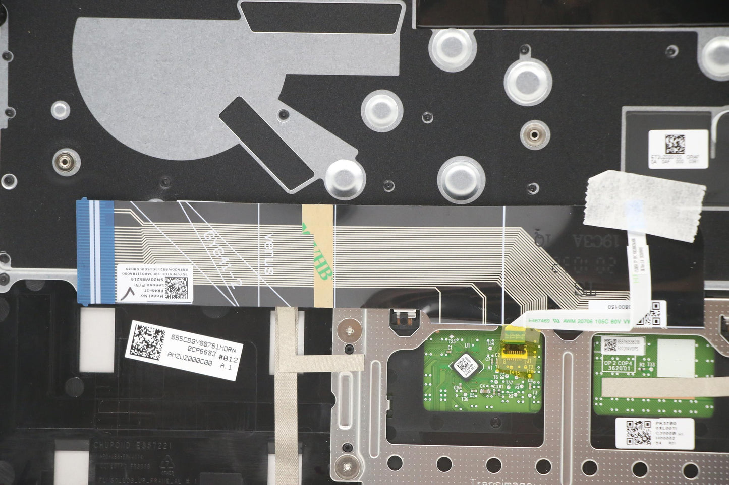 Lenovo Cover Upper C81Ym Al_Sil Fp Nb - 5CB1A14065